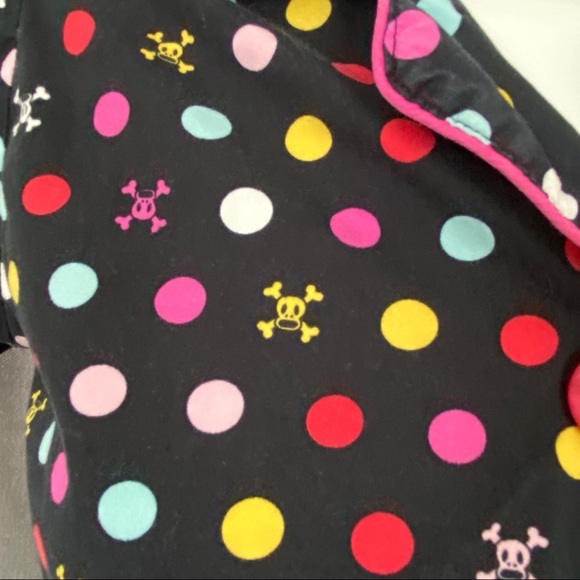 Sock Monkey Paul Frank Skeleton PJs Small Cotton - Picture 6 of 14